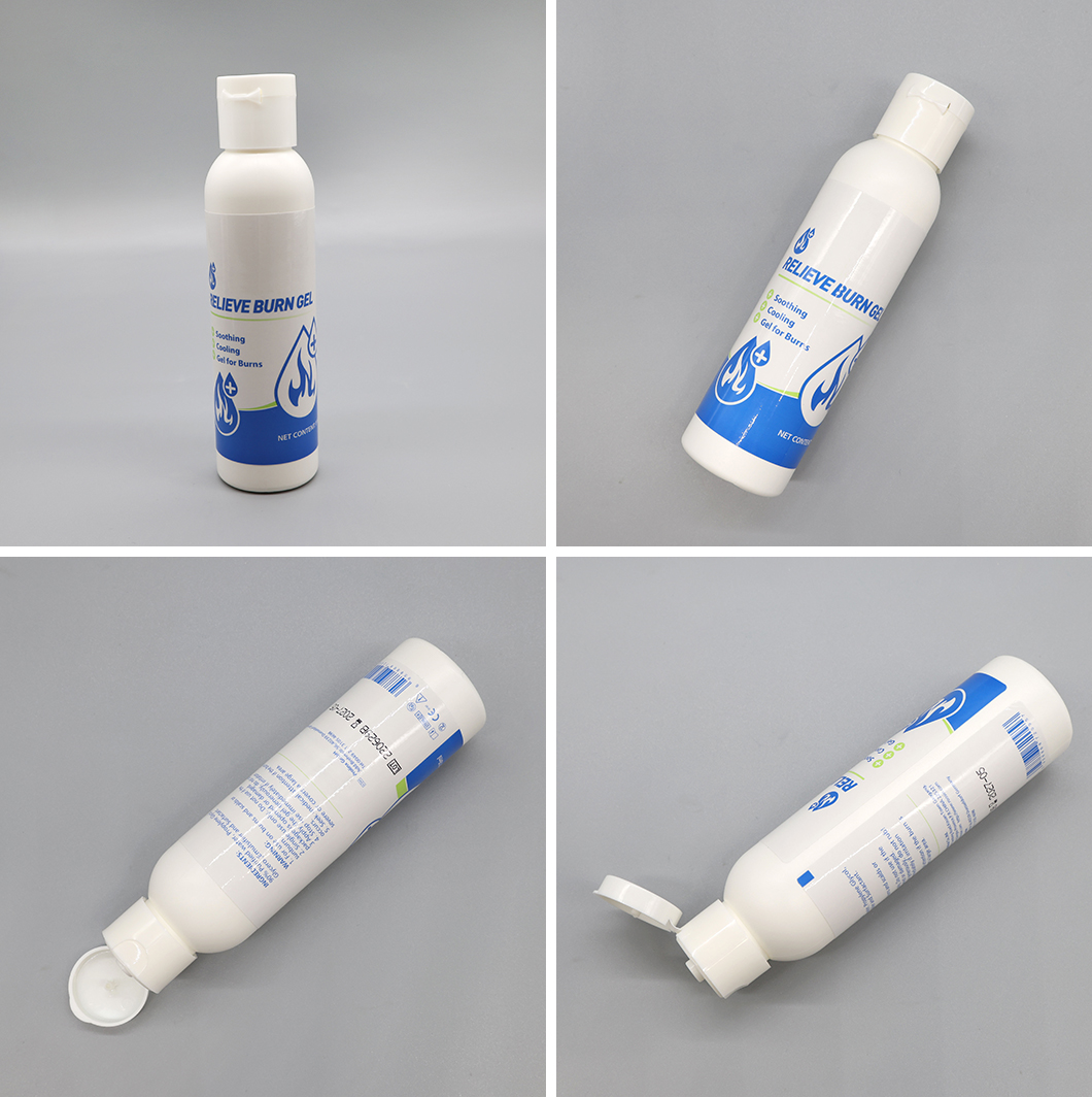 soulager les brûlures avec le gel