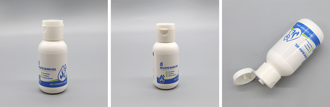 soulager les brûlures avec le gel