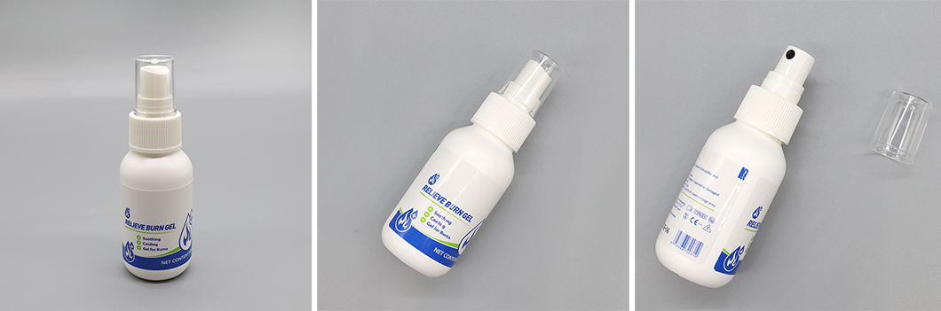 soulager les brûlures avec le gel