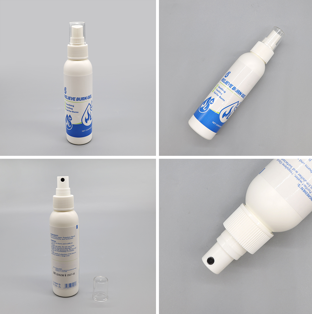 soulager les brûlures avec le gel