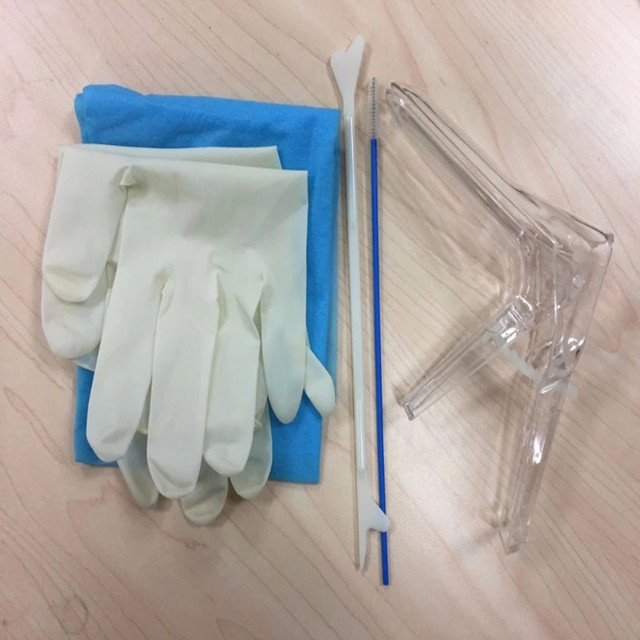 Kit du0026#39;examen gynécologique de contrôle gynécologique à usage unique