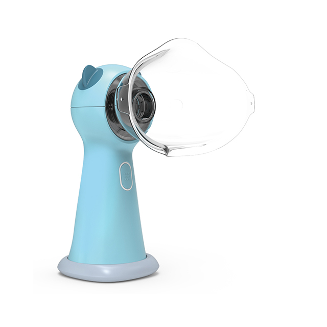 Machine de nébuliseur d'inhalateur ultrasonique rechargeable tenue dans la main d'utilisation à la maison pour des enfants