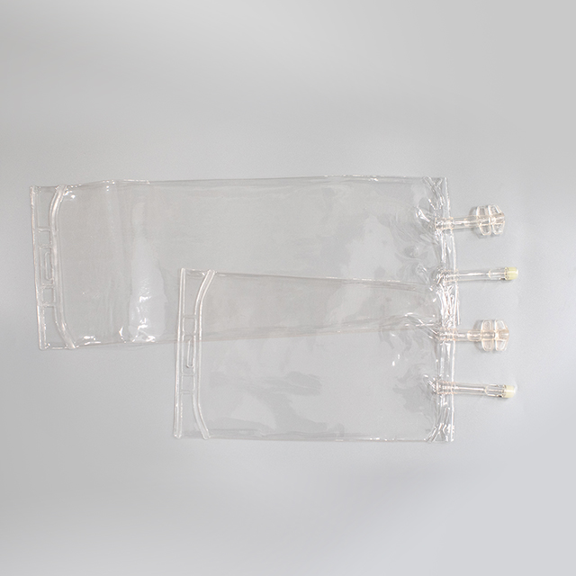 Sac de perfusion médical jetable en PVC pour nutrition IV