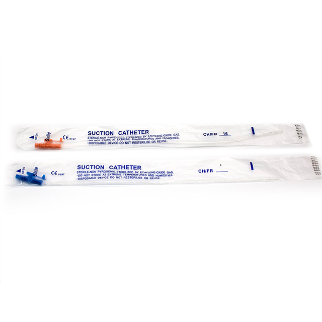 Cathéter d'aspiration médical jetable en PVC 