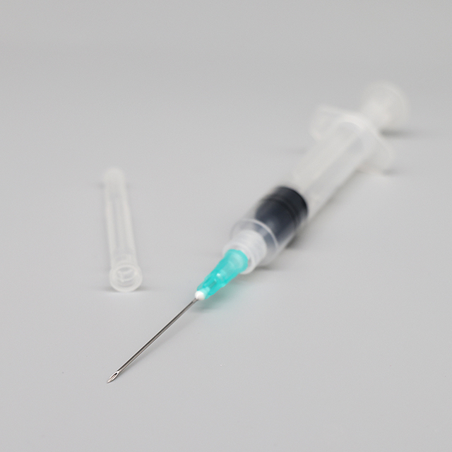Seringue jetable à désactivation automatique de 5 ml