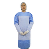 Blouse chirurgicale renforcée jetable médicale étanche SMS
