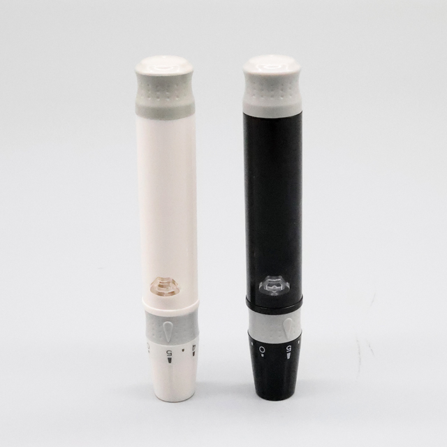 Stylo de prélèvement sanguin pour dispositif autopiqueur éjectable à usage médical