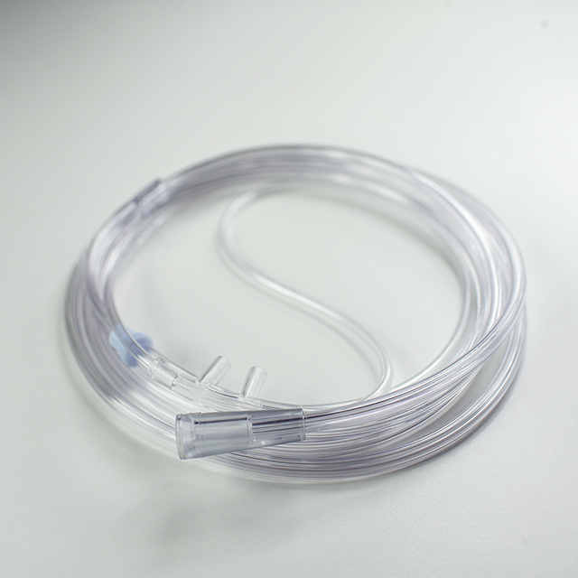 Tube de canule nasale à oxygène en PVC transparent médical jetable