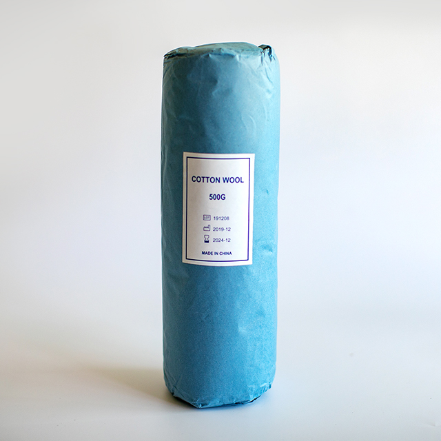 Rouleau de coton médical jetable pour le soin des plaies