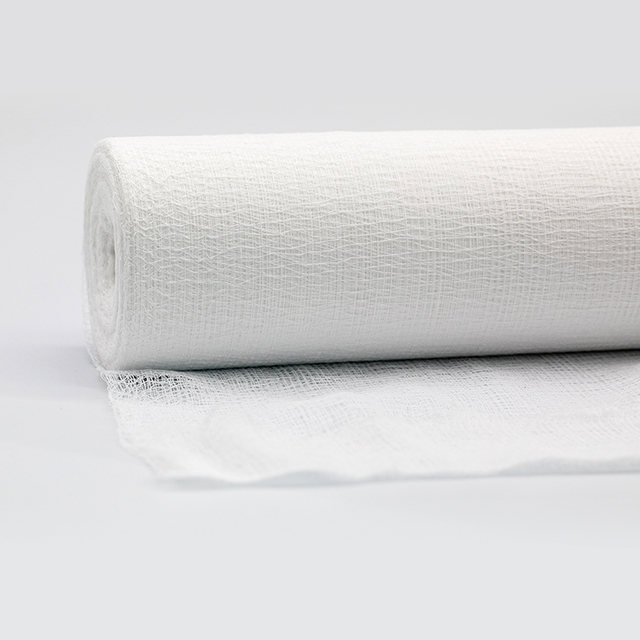 Rouleau de gaze de coton absorbant non stérile jetable