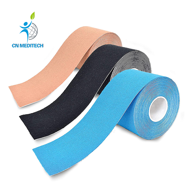Bande de kinésiologie élastique en coton Kinesio Sports pour thérapeutique