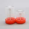 Tasse de collecte d'échantillons de selles en plastique jetable, 30ml 40ml 60ml