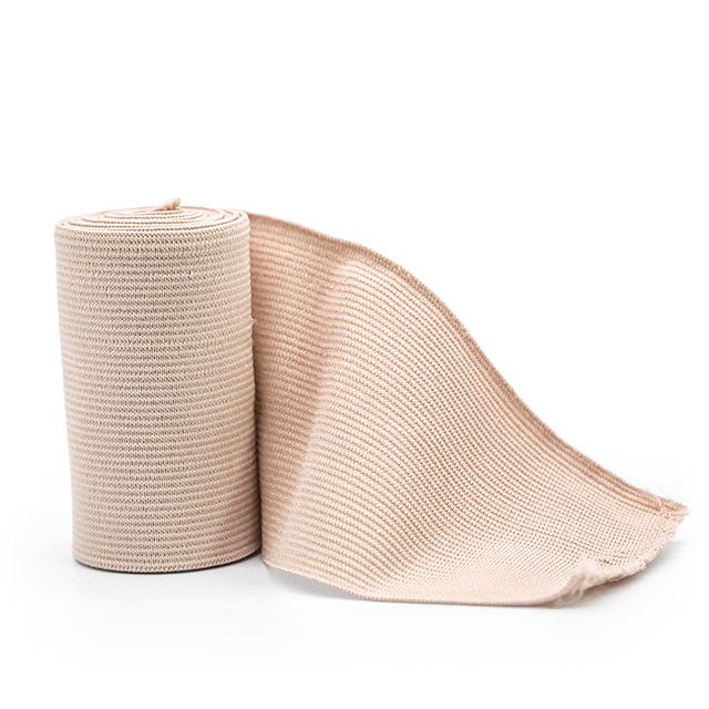 Enveloppement de bandage de compression élastique médical pour pansement