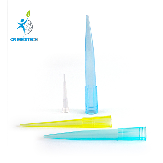 Embouts de pipettes jetables en laboratoire, filtre en plastique, embouts de micro-pipettes