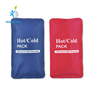 Pack de compresses chaudes et froides réutilisables pour thérapie au gel 