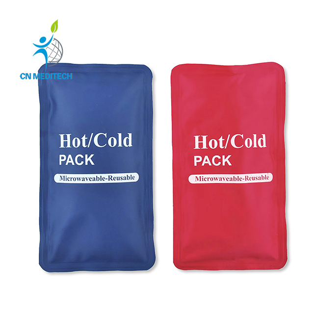 Pack de compresses chaudes et froides réutilisables pour thérapie au gel 