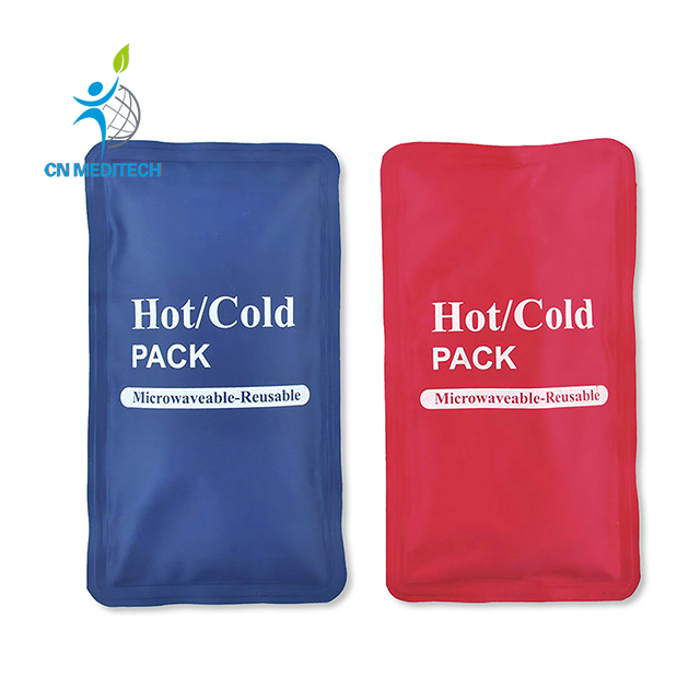 Pack de compresses chaudes et froides réutilisables pour thérapie au gel 
