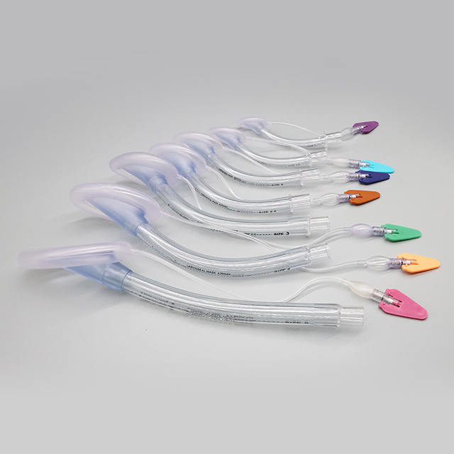 Tube médical jetable de voie respiratoire de masque laryngé de PVC pour toutes les personnes utilisent