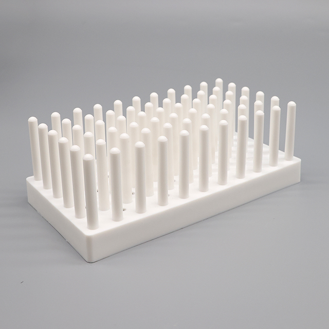 Support de tubes à essai amovible de haute qualité pour tubes de laboratoire