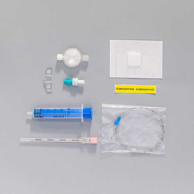 Kit de ponction péridurale continue jetable Kit d'anesthésie péridurale