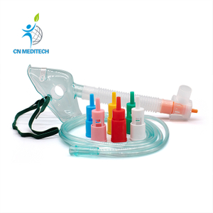 Masque Venturi réglable jetable médical avec 6 dilueurs