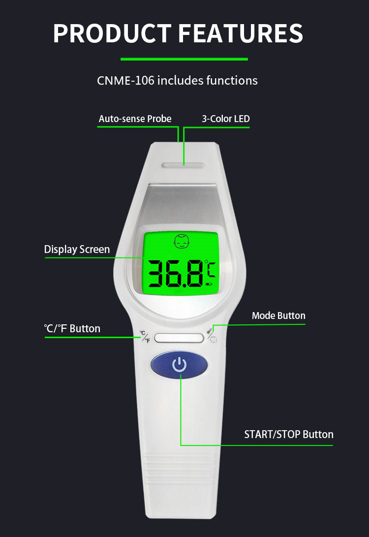 Un thermom&egrave;tre &agrave; lecture rapide
