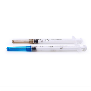 Seringue du0026#39;injection de vaccin en plastique jetable de 0,4 ml avec aiguille