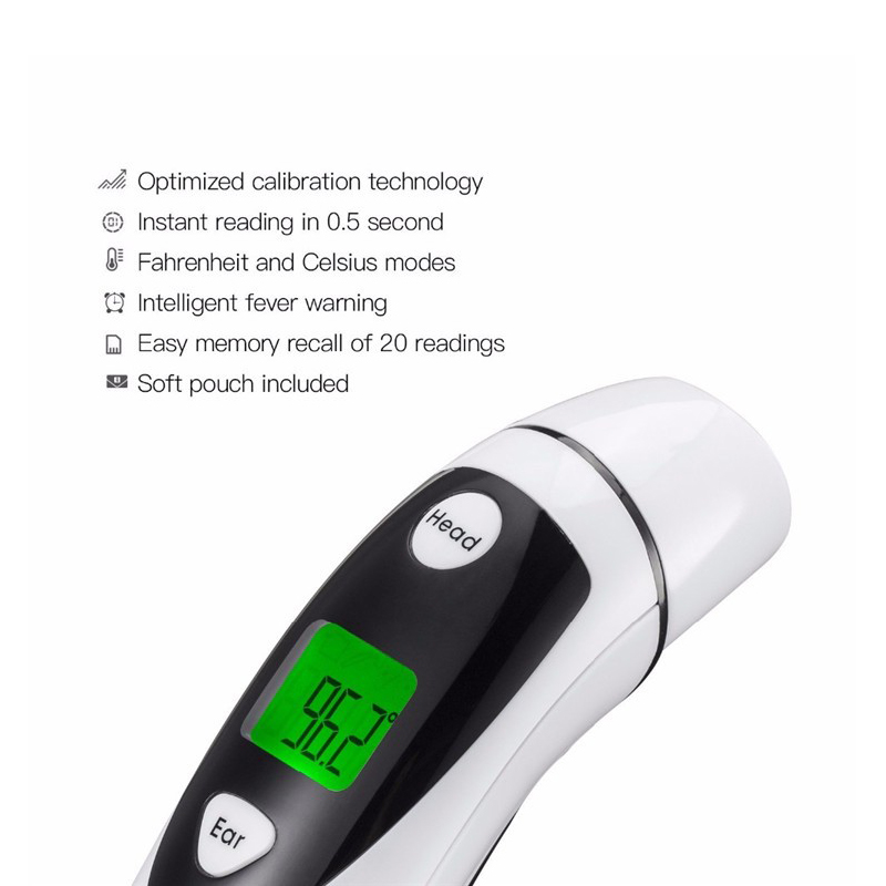 Thermom&egrave;tre du front et de l'oreille 800-Dual MODE (6)