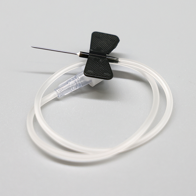 Luer Lock stérile jetable médical/luer Slip, ensemble de veines du cuir chevelu avec aiguille papillon