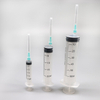 Seringue d'injection Luer Slip médicale jetable en trois parties avec aiguille