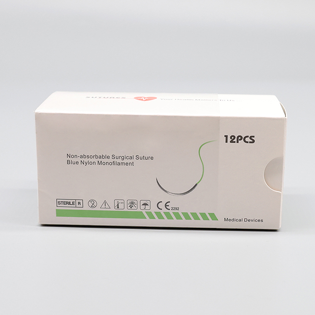  Suture chirurgicale jetable Sutures en nylon (monofilament) non résorbables