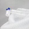 Circuit respiratoire d'anesthésie de circuit transparent en plastique jetable médical