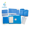 Kits universels chirurgicaux médicaux jetables de chirurgie générale drapent le paquet universel