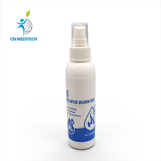 Spray stérile de 120ml, Gel pour soulager les brûlures, soins d'urgence pour les brûlures, soins des plaies, pansement pour brûlures