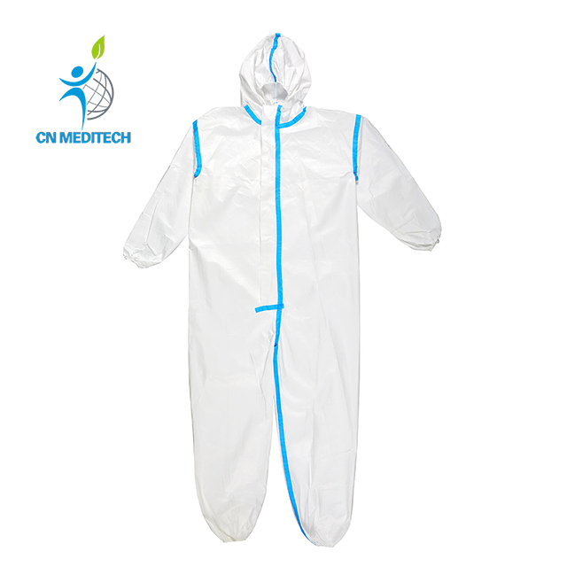 Non-tissé de protection jetable PP/SMS/SF/MP Cover All