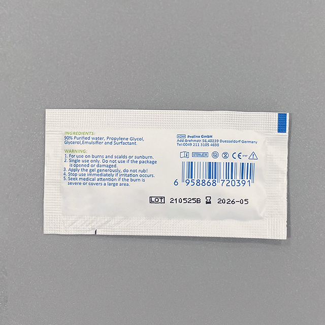 CNMEDITECH 3.5g Gel de pansement médical pour soins des brûlures soulage le Gel de brûlure lissant et rafraîchissant pour les cicatrices de brûlures