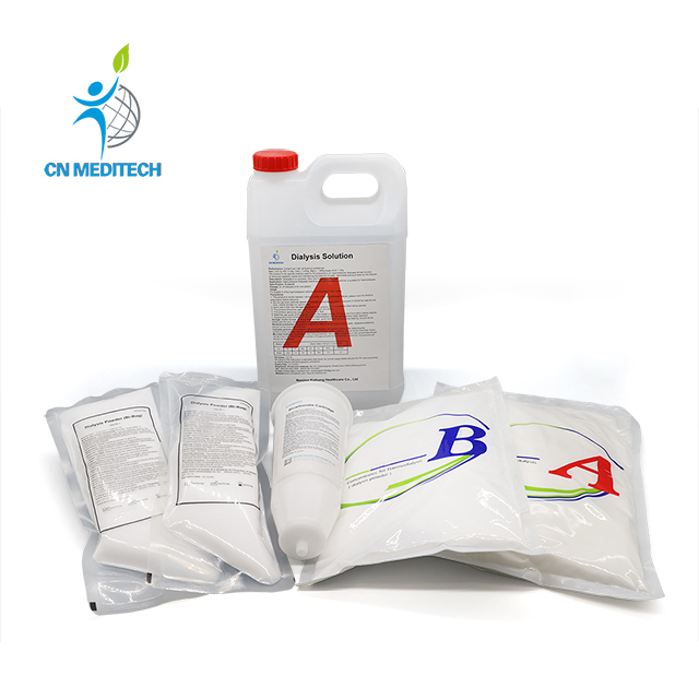 Poudre de dialyse de concentré de bicarbonate de machine de dialyse d'acide sec de dialyse médicale d'hémodialyse