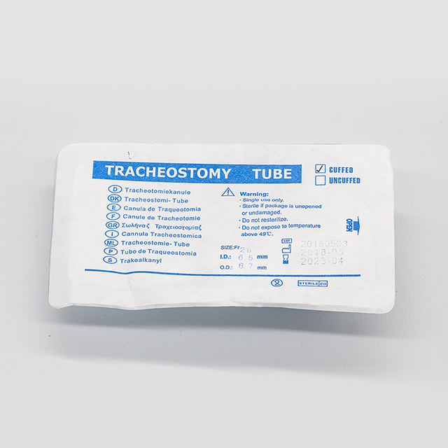 Tube de trachéotomie à ballonnet jetable