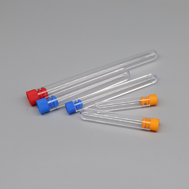 Bouchon de tube à essai en plastique de bouchon de tube de sang médical de laboratoire