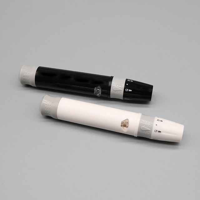Stylo de prélèvement sanguin pour dispositif autopiqueur éjectable à usage médical