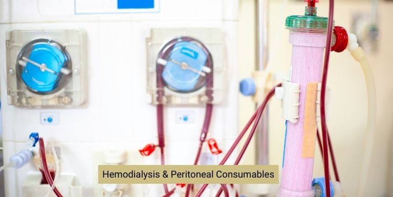 Consommables pour h&eacute;modialyse-p&eacute;riton&eacute;ale