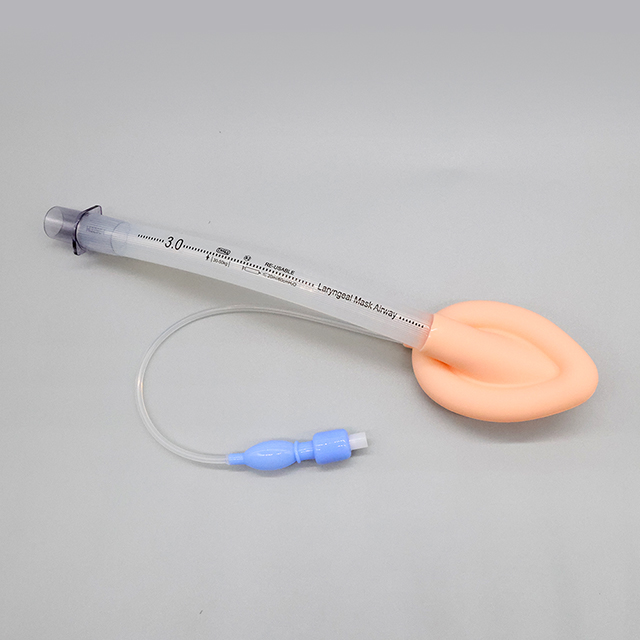 Voies respiratoires de masque laryngé en silicone réutilisable à étanchéité souple médicale