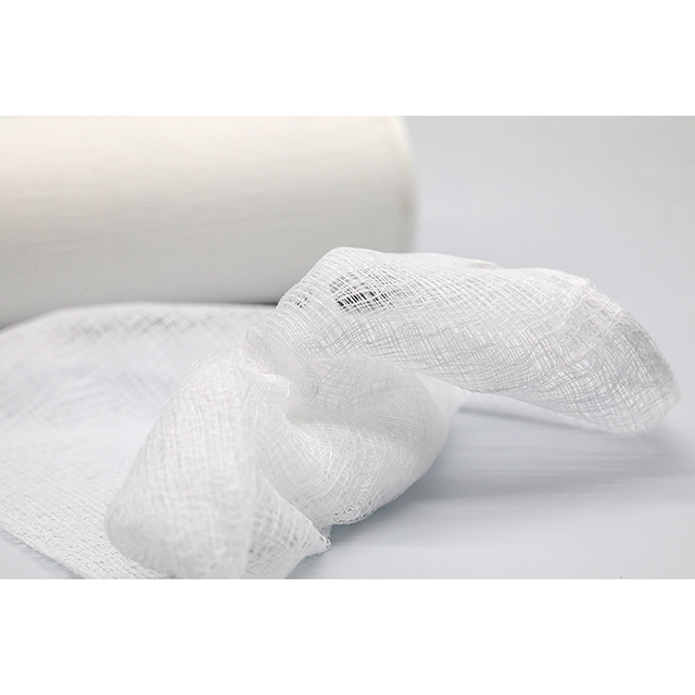 Rouleau de gaze de coton absorbant non stérile jetable