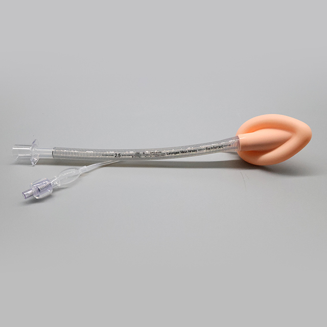 Masque laryngé jetable en silicone renforcé pour voies respiratoires