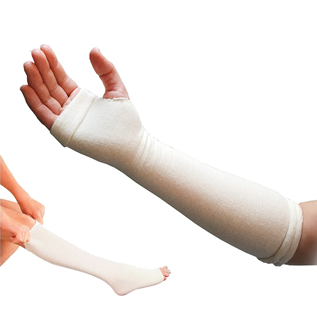 Bandage de compression de gaze tubulaire médicale hautement élastique