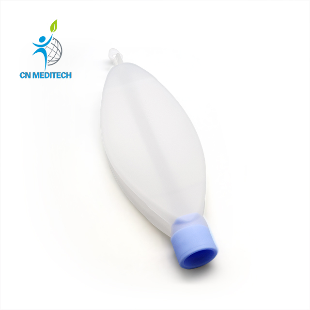 Sac de réinspiration d'anesthésie réutilisable en silicone médical pour circuit respiratoire