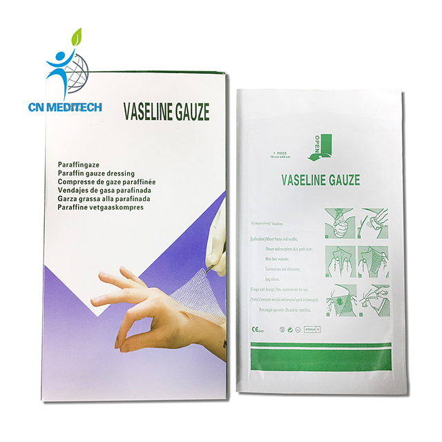 Écouvillons stériles jetables de gaze de paraffine de coton de 100% pour l'usage médical