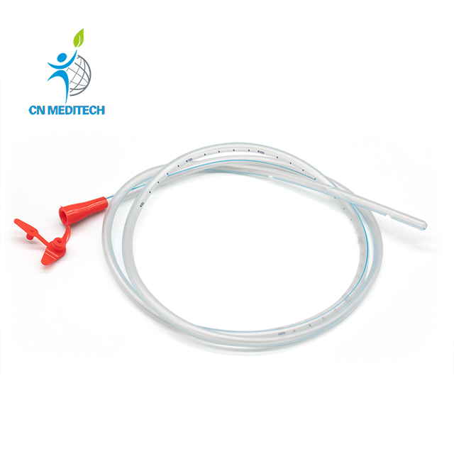 Tube gastrique jetable en silicone de qualité médicale