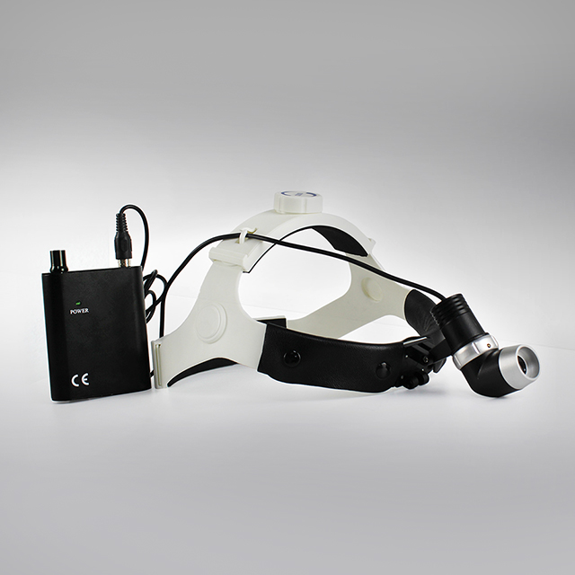 Phare LED 5W, lampe frontale pour examen orl, Rechargeable, luminosité réglable