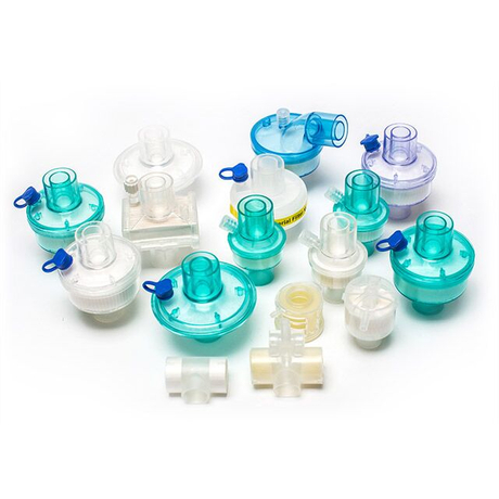 Filtre respiratoire bactérien viral HME jetable pour ventilateur